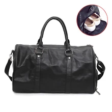 Мужской вместительный тренировочный спортивный костюм из искусственной кожи, водонепроницаемый спортивный костюм, сумки для фитнеса, Мужские Женские плечевые сумочки