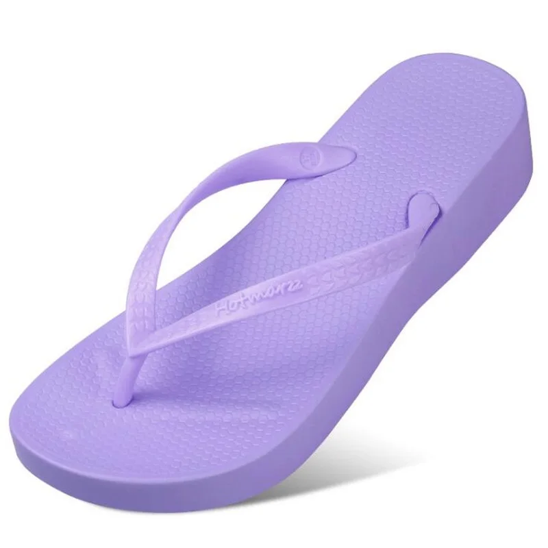 New Women High Heel Platform Sandals Beach Slippers Wedge