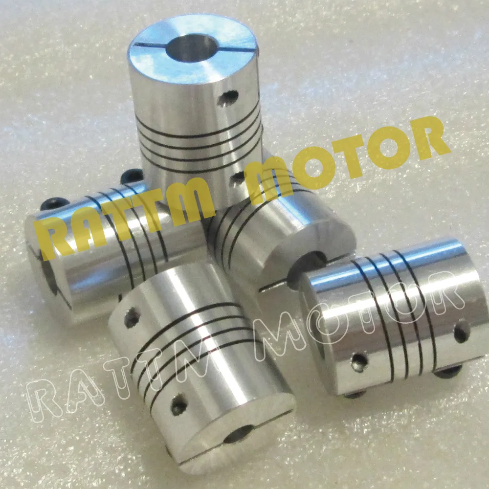 

5pcs Flexible Coupling Stepper Motor 6.35x10mm CNC Parts Router Mill