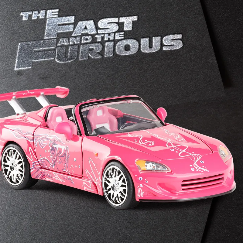 

JADA 1:24 Advanced alloy car toy, imitation Honda S2000 roadster model, high quality collection toy vehicle, free shipping