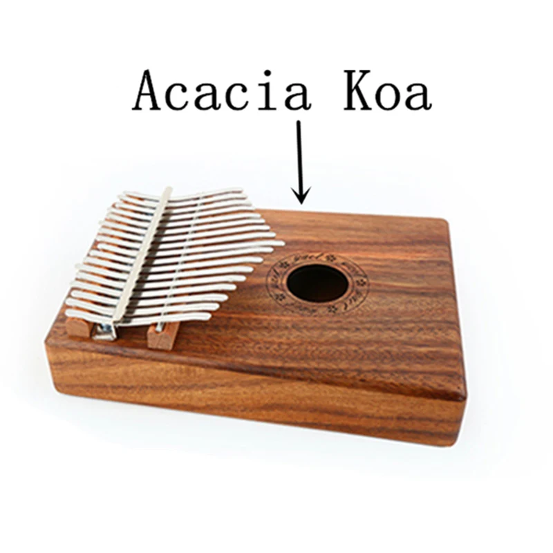 Kalimba 17 клавиш Marimba Африканское фортепиано для большого пальца Mbira пальцевое
