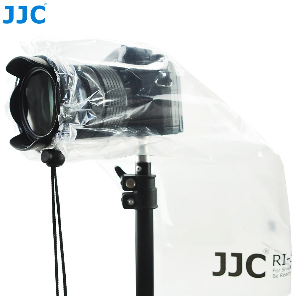JJC 2PCS Camera Raincoat Small DSLR with Lens Rain Cover Mirrorless