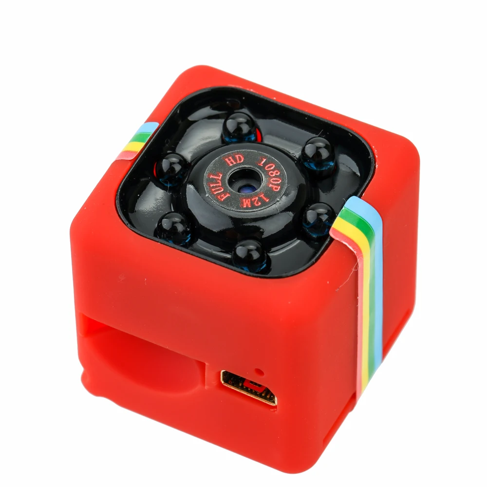 SQ11 маленькая мини камера HD 1080P видеокамера с ночным видением микро s DVR DV датчиком
