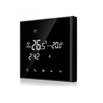 

LCD Touch Screen Heating Thermostat Weekly Programmable Temperature Controller for Infrared heater panel