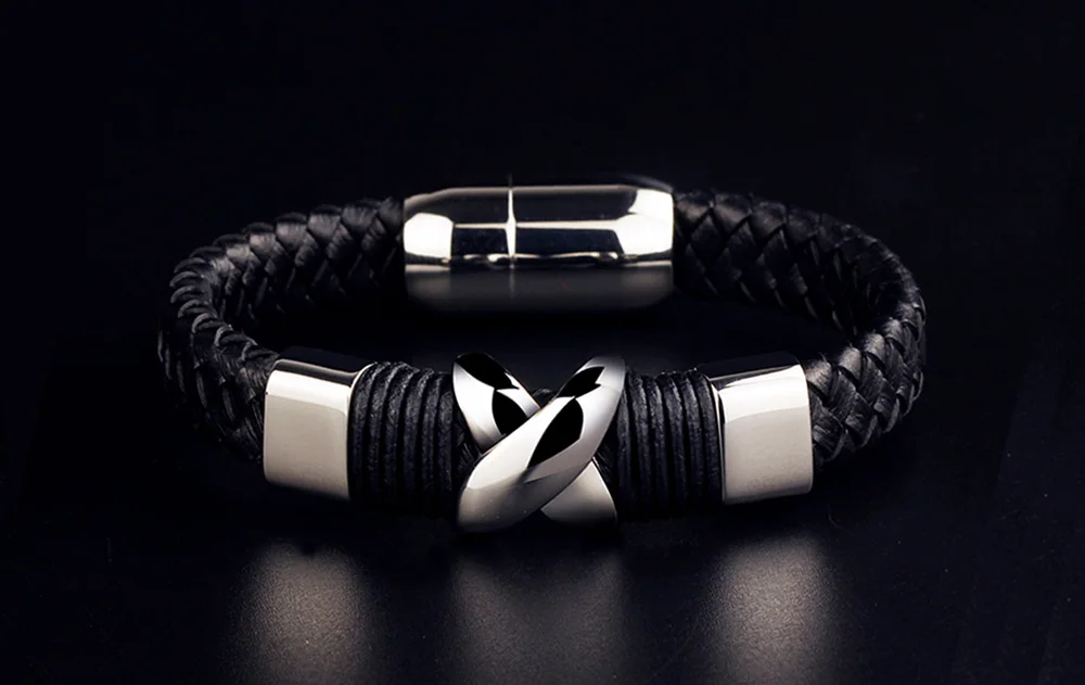 2-leather bracelet