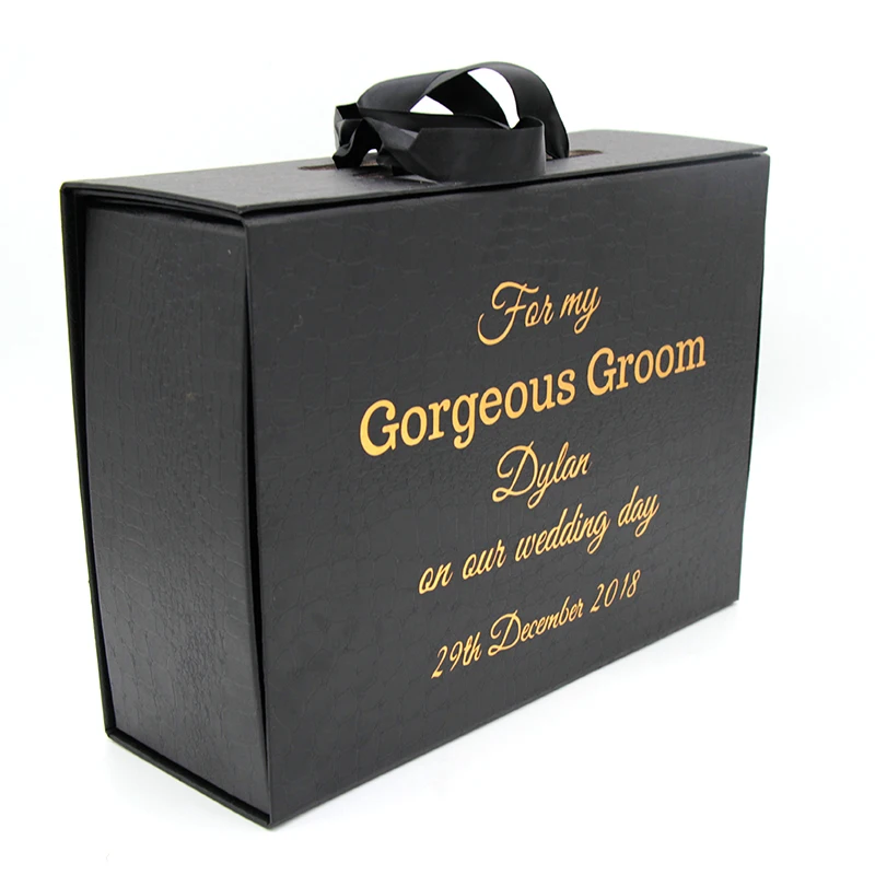 New-High-Quality-Luxury-Cardboard-Black-Color-Box-OEM-Custom-Metal-LOGO-Fit-For-Clothes