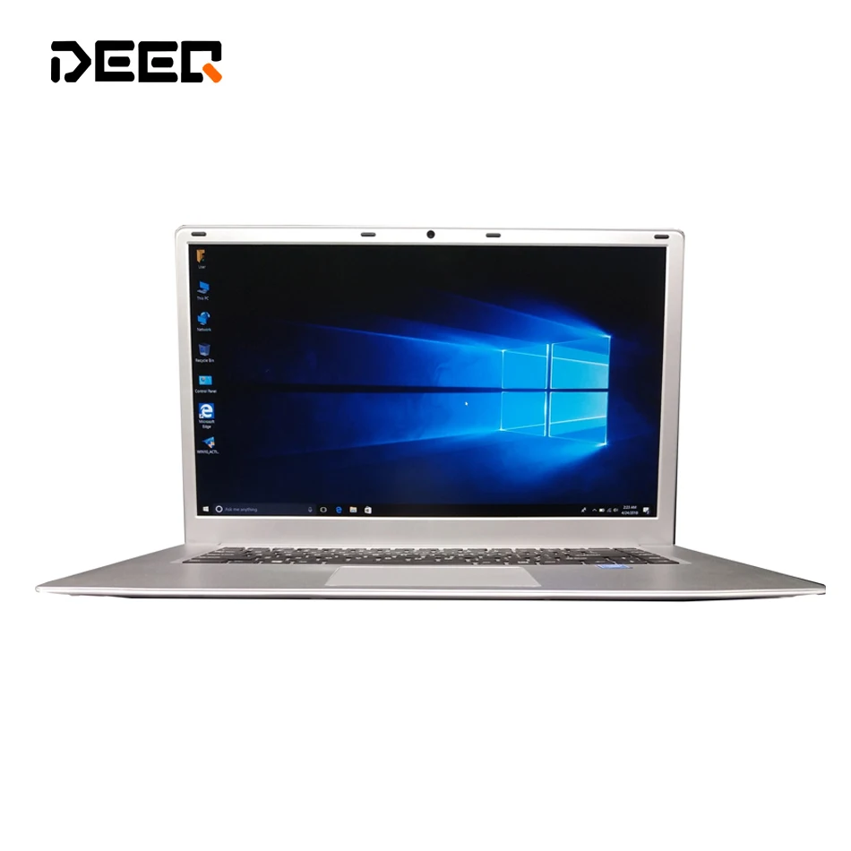 Vente Windows 10 Intel celeron N3450 15.6 pouce DDR3 6g ram 64 gb MEM ordinateur portable construit dans bluetooth caméra AC wifi 6 gb DDR3 ultrabook
