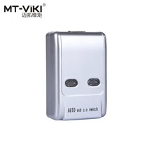 2 Port Auto USB 2 0 Selector Switch Printer Flash Driver Mouse Sharing Switcher Hotkey Software