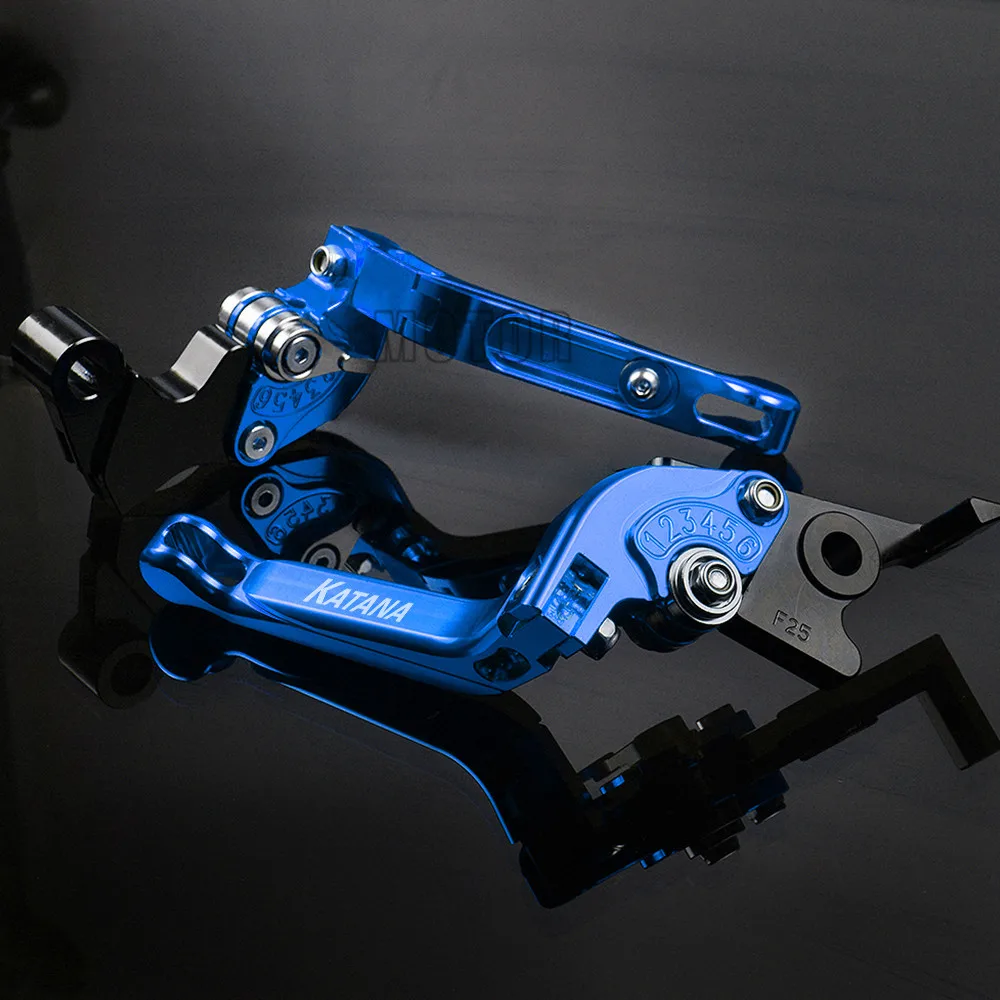Рычаги тормозной муфты CNC для Suzuki 600/750 KATANA 1998 2006 GSX1100F 1991 1993 регулируемые Складные