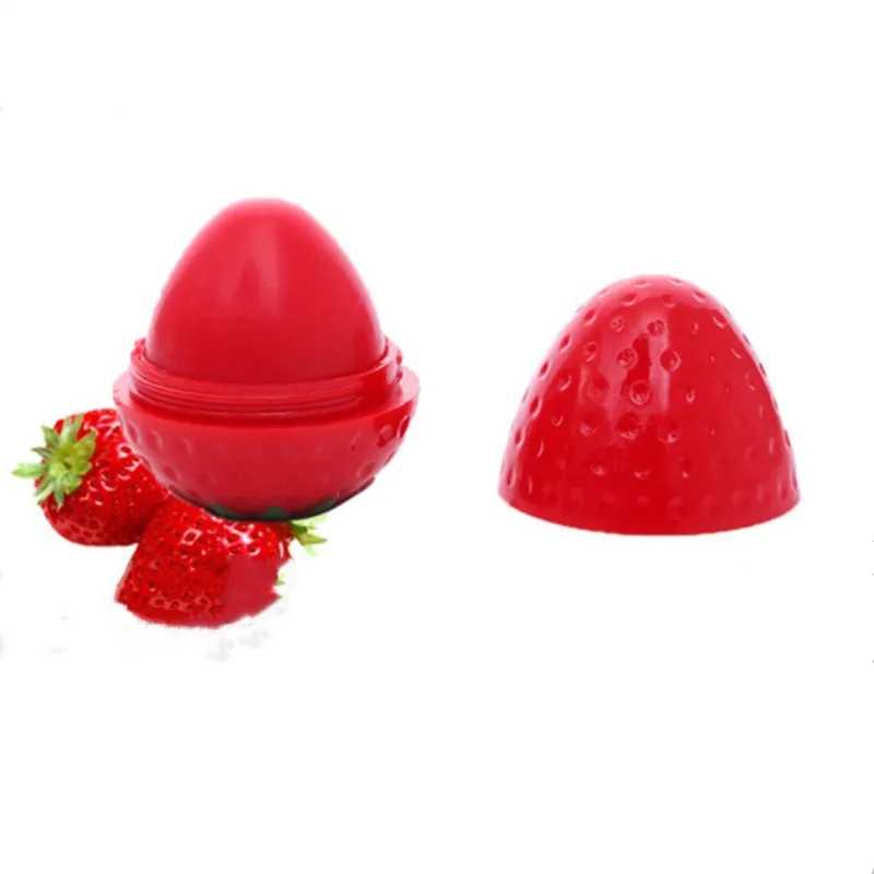 

1Pc Ball Fruit Lip Balm Lipstick Organic Ingredients Lip Protector Cosmetics Sweet Taste Embellish Lip Makeup Lipstick Gloss