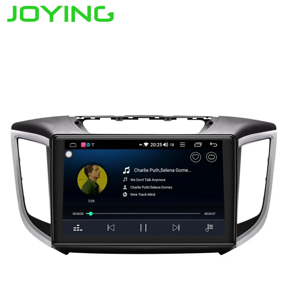 Discount JOYING Android 8.1 Octa Core 2GB RAM&32GB ROM 10.1 inch IPS display autoradio GPS car radio for Hyundai IX25 CRETA 2014-2017 DSP 1