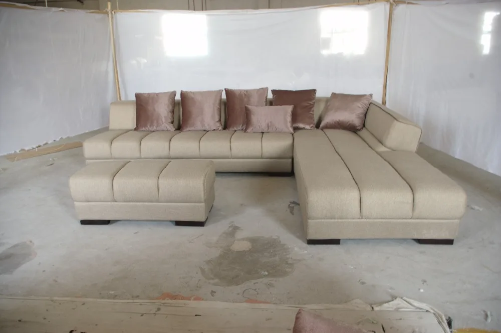 8058# высокое качество цена по прейскуранту завода диван гостиной диван наборы ткань мягкий угловой Диванный гарнитур
