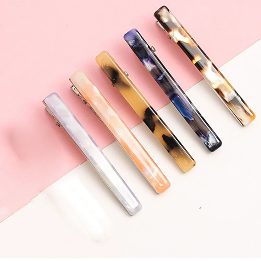 

1PC Fashion Korean Style Hairpin Acetate Hair Clip For Women Girls Barrettes Hair Accessories Gifts