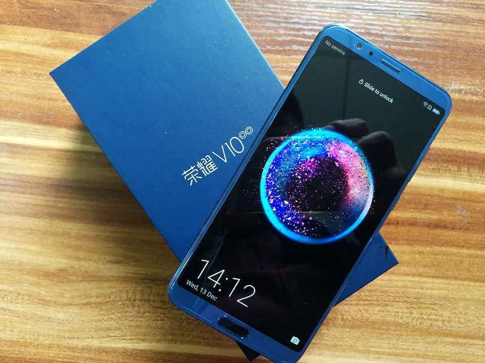 Смартфон Honor View 10 Android 8 0 V10 Восьмиядерный Kirin 970 OTA NFC сканер отпечатка пальца 5 99