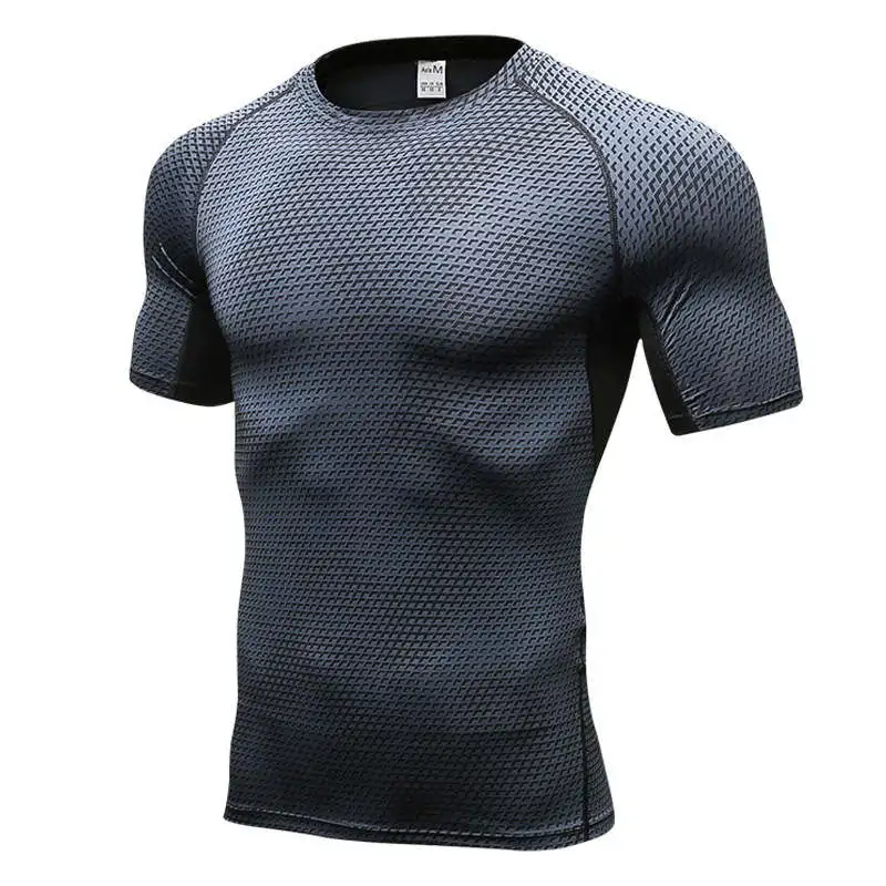 IEMUH брендовые летние мужские быстросохнущие уличные футболки с коротким рукавом, дышащие походные футболки Coolmax, мужские спортивные футболки для альпинизма - Цвет: Black Black
