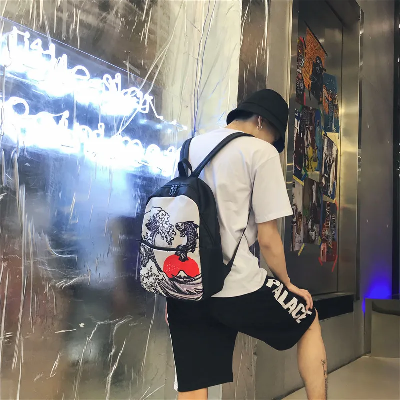 BTSO6916Menghuo Brand Preppy Style PU Leather School Backpack Bag for Girls College Simple Design Men Casual Daypacks mochila male New