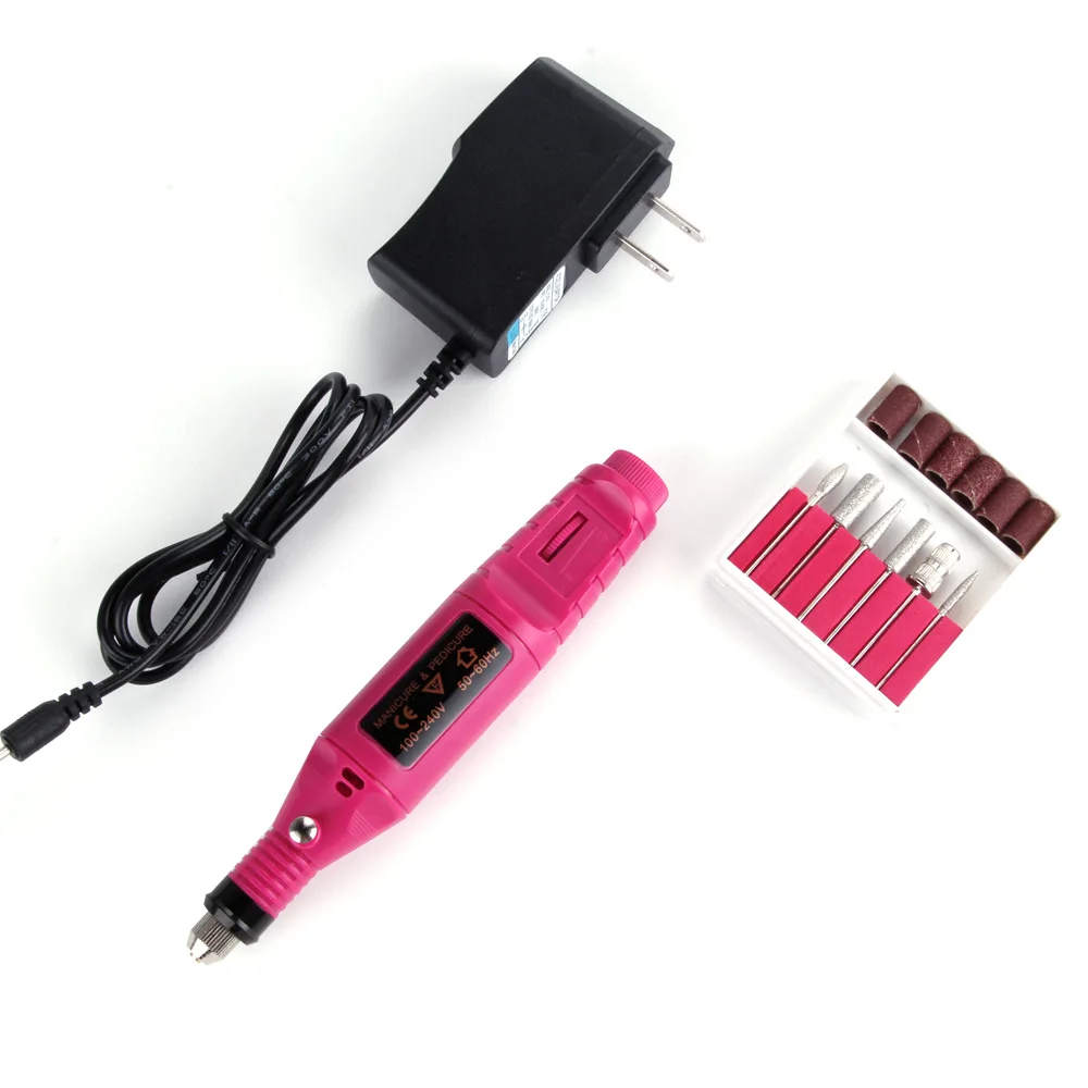 Professional Electric Nail Drill Bits Set Mill Cutter Machine For