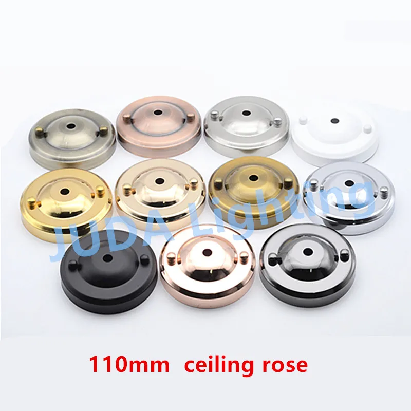 

Ceiling rose iron metal lamp base for vintage retro led chandelier pendant light ceiling canopy bronze ceiling plate fittings