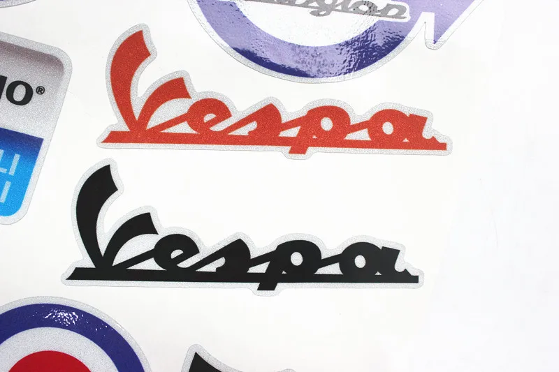 Национальный флаг Италии автомобильные наклейки отражающие для piaggio Vespa модель Moto Racing наклейки автомобиля