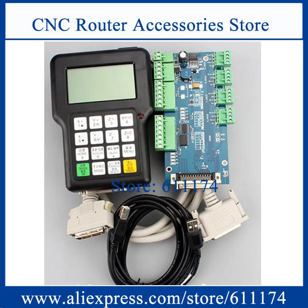 3 система Axis DSP контрольный Лер CNC маршрутизатор система управления 0501 с интерфейсом USB