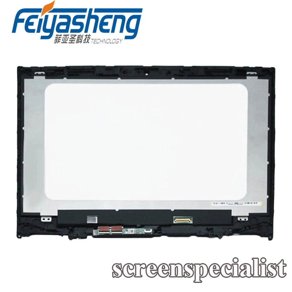 

14'' IPS FHD LED LCD Touch Screen Digitizer+Bezel For Lenovo Flex 5 14 80XA 81C9