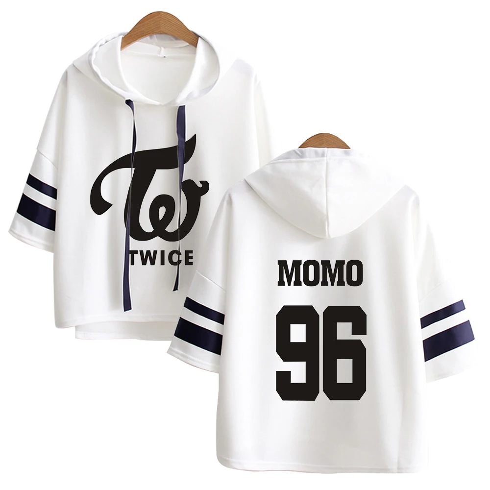  Twice singer 2019 kpop hoodies sweatshirt Tops clothes korean style summer hoodie women harajuku wo