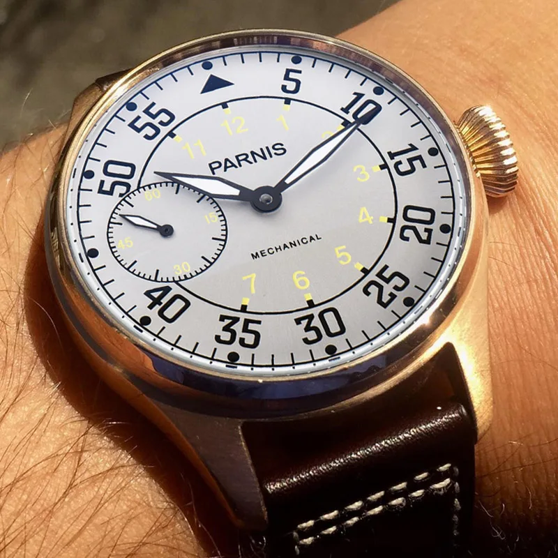 Parnis 44 مللي متر اليد لف ساعات آلية 17 جواهر حركة مضيئة اليد الرياح ووتش المعصم الساعات Reloj هومبر 2018 الفاخرة Parnis 44 مللي متر اليد لف ساعات آلية 17 جواهر حركة مضيئة اليد الرياح ووتش المعصم الساعات Reloj هومبر 2018 الفاخرة