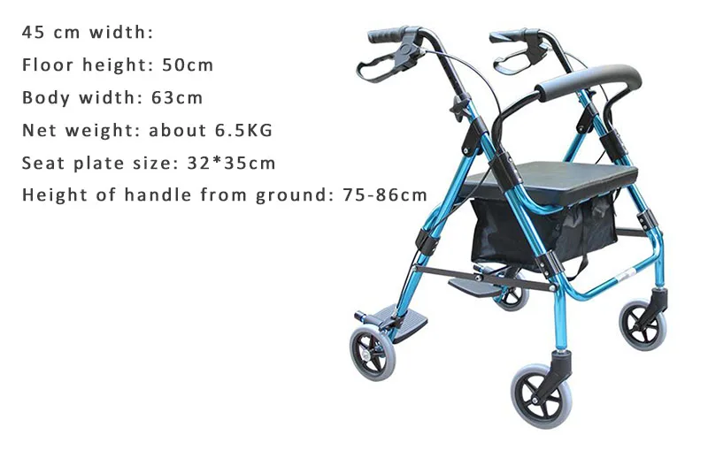  Wheelchair folding portable children older than portable travel plane old man walking chair light i