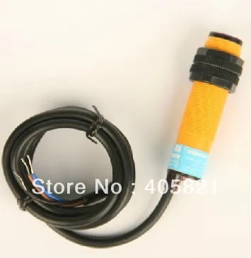 

Switch,photoelectric switch,E3F-R2P1,PNP,3-wire NO,diameter 18mm,convergence reflection type(condensation type)