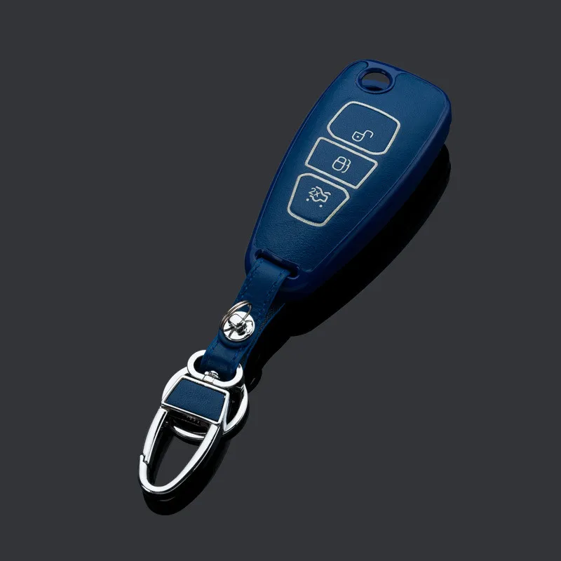 Peacekey ключи крышка держатель чехол для ключ для Ford Mondeo кольца автомобильный чехол для ключей для Ford Focus Ecoboost для Fiesta Ecosport Mondeo