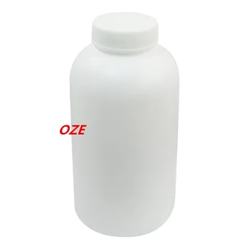 

1PCS 600mL Capacity 43mm Dia Widemouth White Plastic Bottle Container for Laboratory