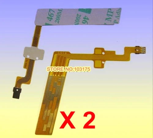 

2 Pieces Lens Line Focus Aperture Flex Cable For Canon EF-S 18-55mm IS
