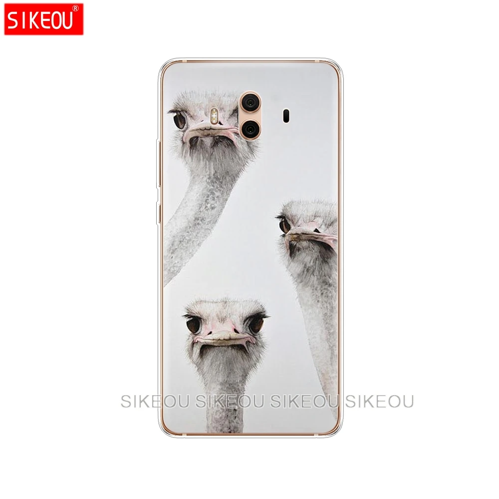 Силиконовый чехол для телефона Huawei mate 7 8 9 10 pro LITE с изображением кактуса и цветка