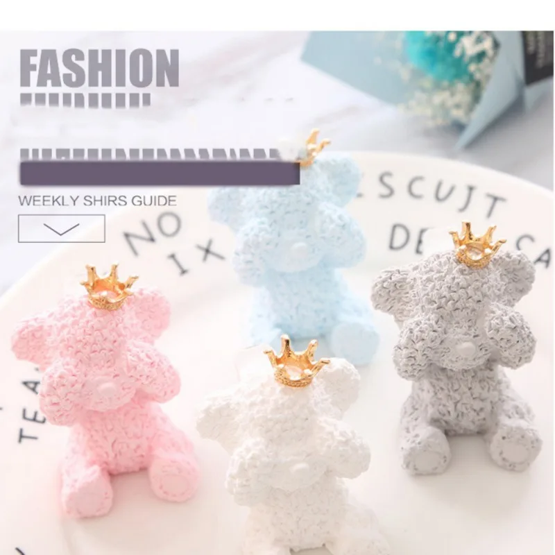 

Car Perfume Teddy Bear Shaped Air Conditioner Outlet Clip Decoration Car-Styling Air Freshener