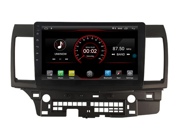 Perfect 64GB rom 8 core Android 8.1.2 car GPS for Mitsubishi Lancer 2014-2015 touch screen radio DSP navi carplay recorder FM multimedia 2