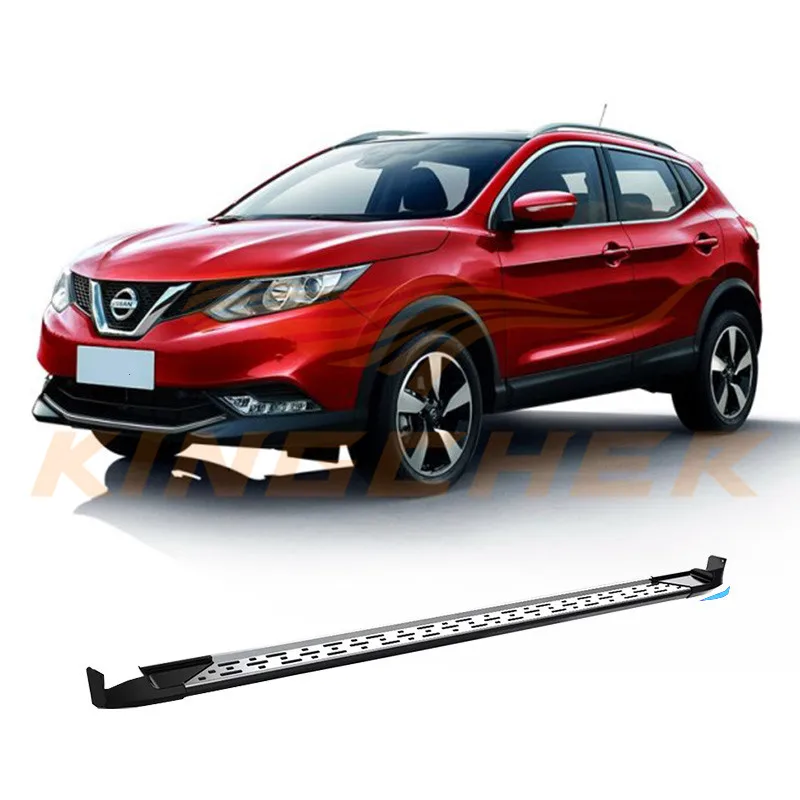 Подходит для всех новых Nissan Qashqai высокое качество алюминиевая Беговая доска боковой шаг Nerf бар