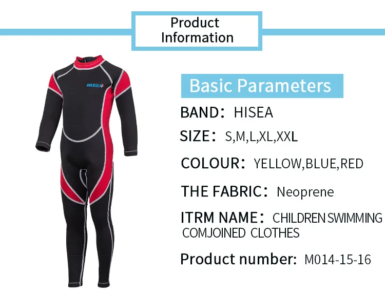 Детский костюм для дайвинга 2,5 мм неопреновый гидрокостюм для мальчиков и девочек, сохраняющий тепло цельный купальный костюм с длинными рукавами с защитой от ультрафиолетового излучения