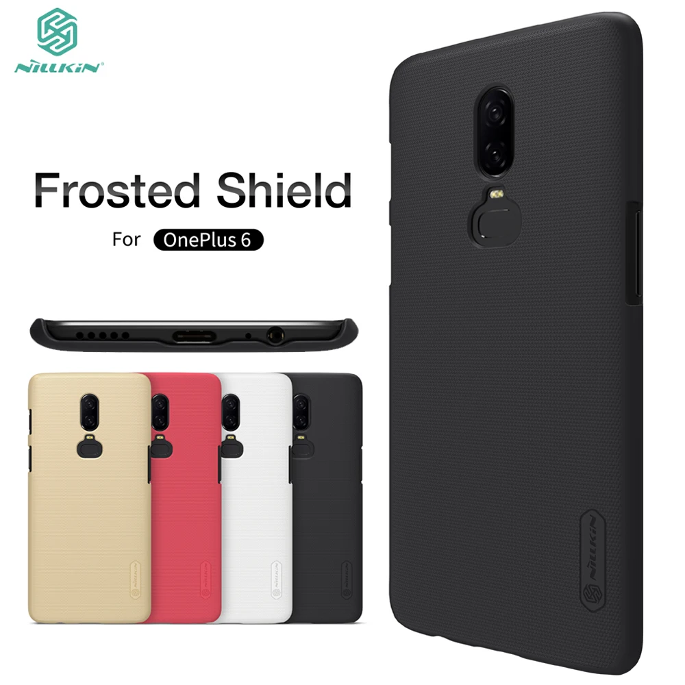 OnePlus 6 Case OnePlus 6 Matte Cover Nillkin Frosted Shield Back Cover Case For OnePlus 6 OnePlus 6 Case OnePlus 6 Matte Cover Nillkin Frosted Shield Back Cover Case For OnePlus 6