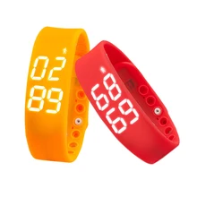 Smartband Браслет Отображение Времени Смарт-Часы с Калорий 3D Шагомер Температуры Сна Монитор Водонепроницаемый Браслет
