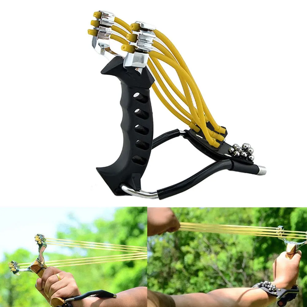 Buy New Powerful Sports Slingshot Rubber Bands Outdoor