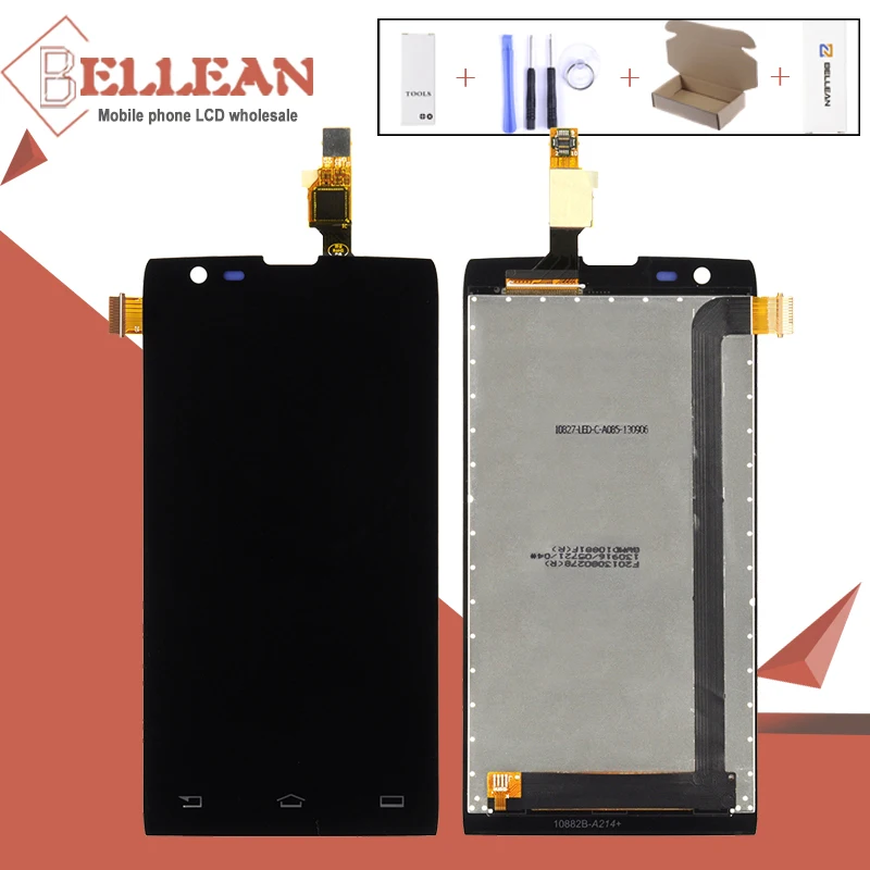 

1pcs HH For Philips Xenium W6500 Lcd Replacement 4.3inch W6500 LCD Display With Touch Screen Digitizer Assembly With Tools