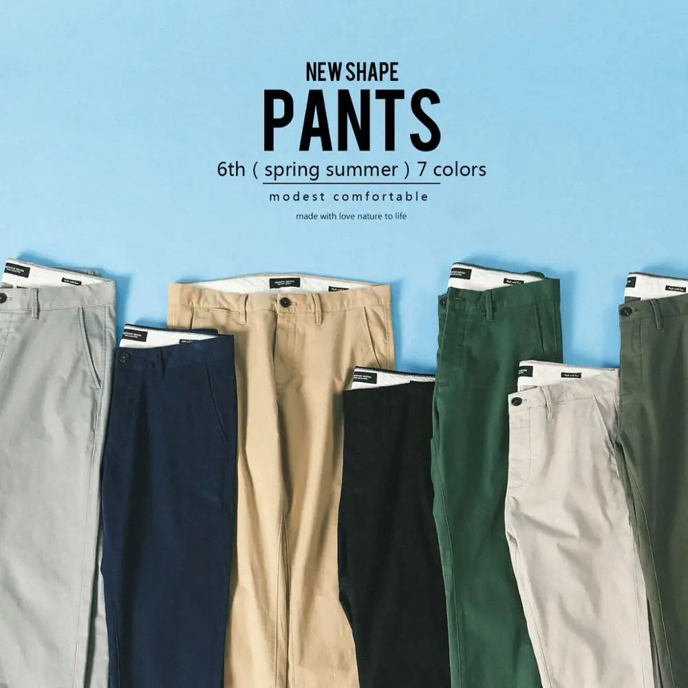 SIMWOOD 2019 été automne nouveaux pantalons décontractés hommes coton Slim Fit Chinos mode pantalon homme marque vêtements grande taille