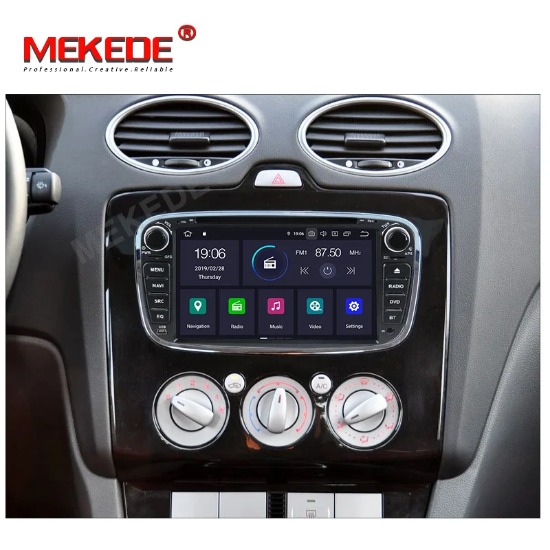 Flash Deal MEKEDE 2 Din Car Radio Android 9 For FORD/Focus/S-MAX/Mondeo/C-MAX/Galaxy Car Multimedia Video DVD Player GPS USB DVR WIFI FM/AM 5