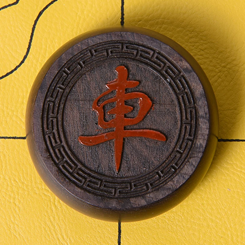 Entertainment Game Traditional Chinese Chess Rosewood China Xiangqi 32 Chessman set 6cm per piece Ebony Wood Carving Decor | Дом и сад