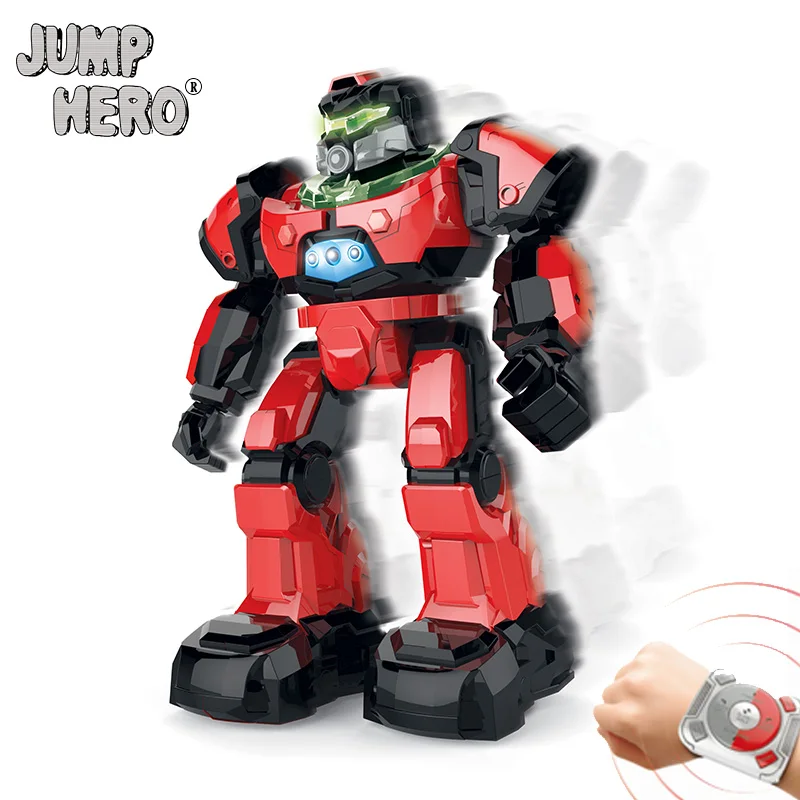 

RC Robot Watch Control Intelligent Following Gesture Induction Toys Remote Control Walking Dancing Funny Child's Kids Gift #C