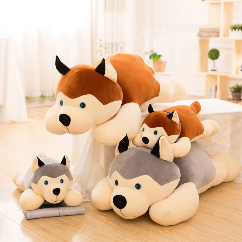 

Plush Toy husky dog, Christmas gifts, birthday gifts,Pillow doll, send women, holiday gifts