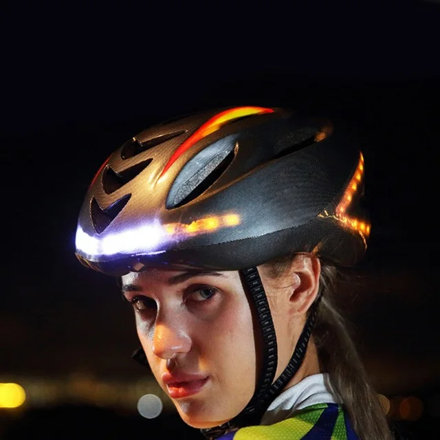 Унисекс 57-62 см велосипедный шлем велосипедный светильник Smart Mtb шлем аксессуары для горных велосипедов Usb Перезаряжаемый контроллер