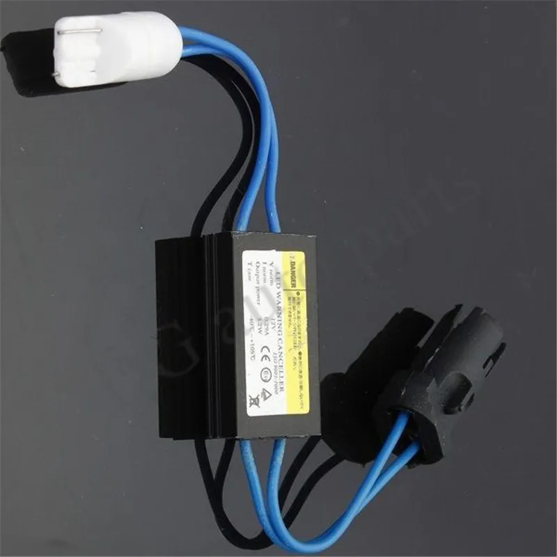 2pcs/lot T10 LED Warning Canceller 12V Error Free LED Decoder 501 T10