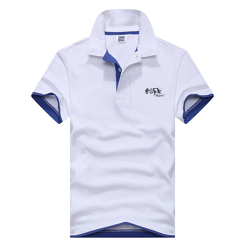 

2017 summer cotton short sleeve brand Creative Printing polo men shirt Bosco clothing couple slim shirts design for lovers POLO