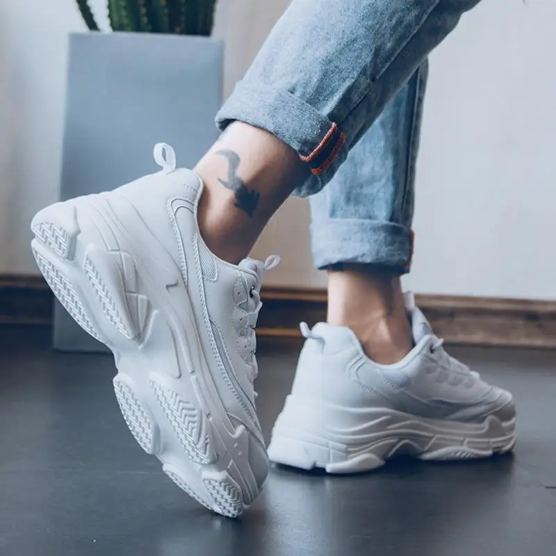 

Ins super fire shoes men's Korean version of the trend of increased sneakers